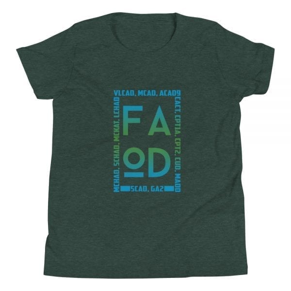 Youth Short Sleeve FAOD T-Shirt - Image 4