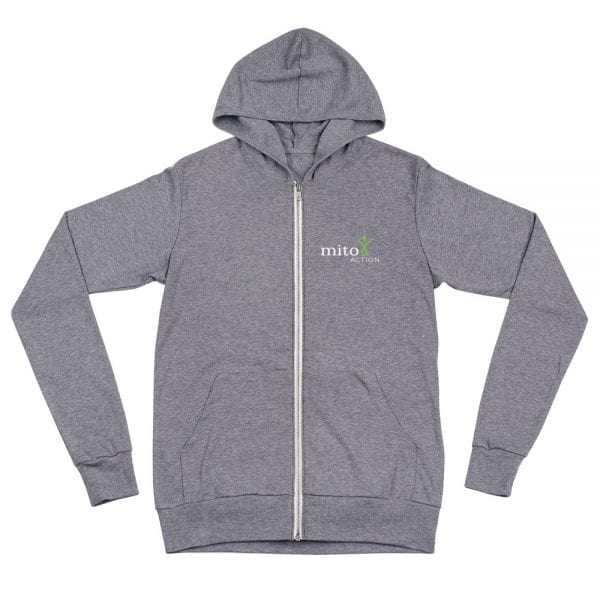 Unisex Zip MitoAction Hoodie - Image 3