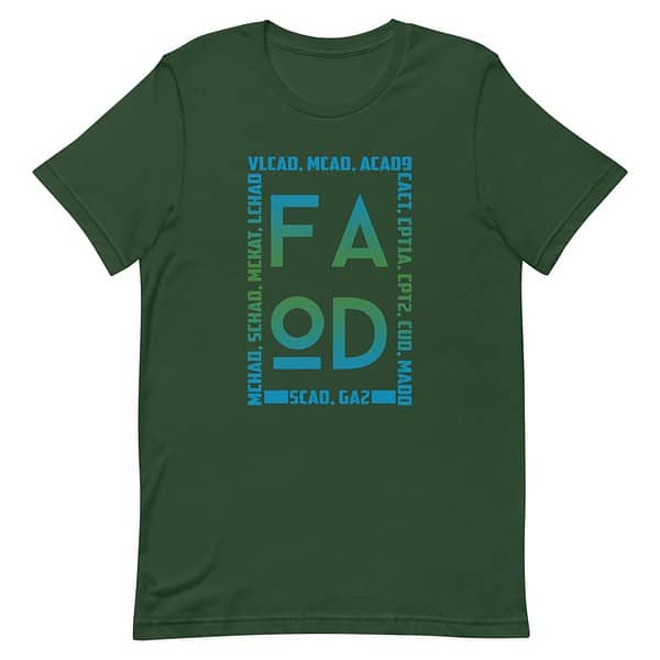 Short-Sleeve Unisex FAOD T-Shirt - Image 4