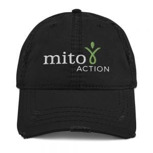 Distressed MitoAction "Dad" Hat