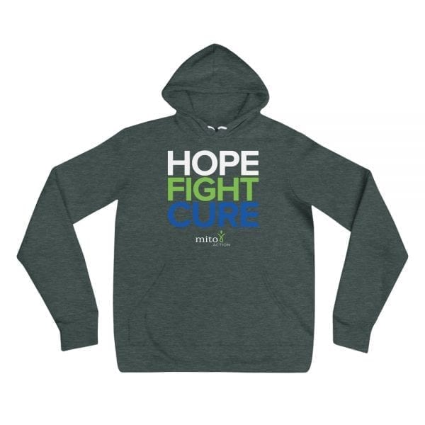 Unisex Hope, Fight, Cure Hoodie - Image 2