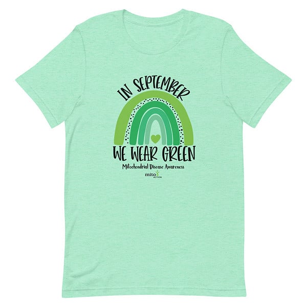 Short-Sleeve Unisex 'In September We Wear Green' T-Shirt - Image 6