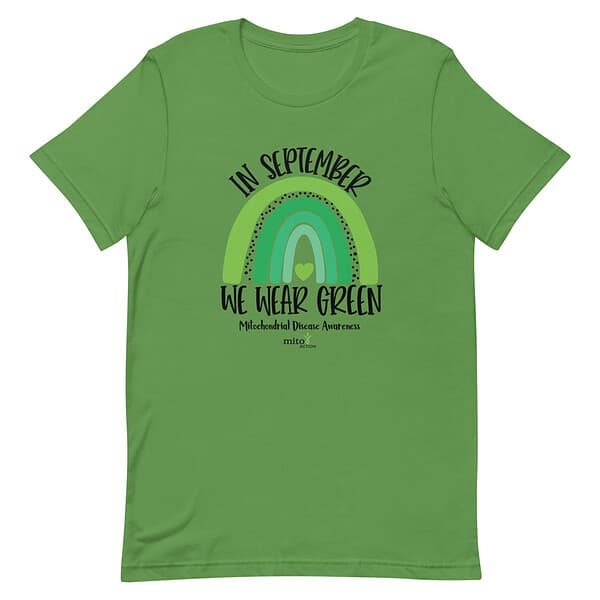 Short-Sleeve Unisex 'In September We Wear Green' T-Shirt - Image 3