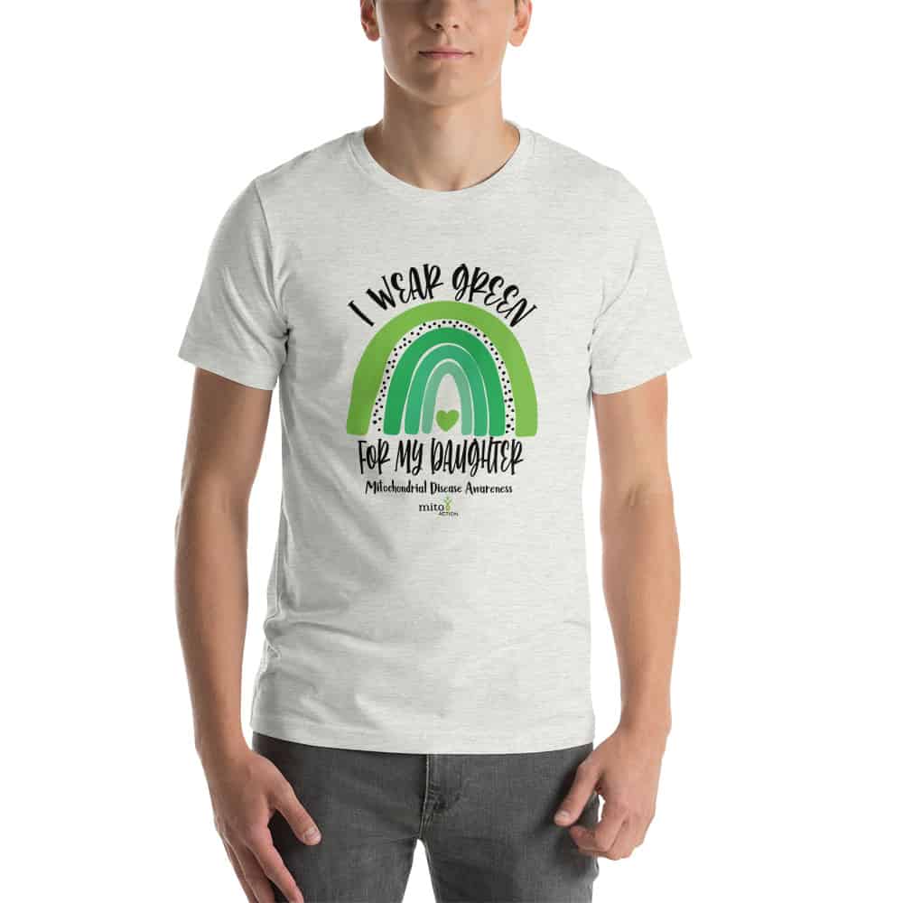 Short-Sleeve Unisex 'I Wear Green for My Daughter' T-Shirt - MitoAction