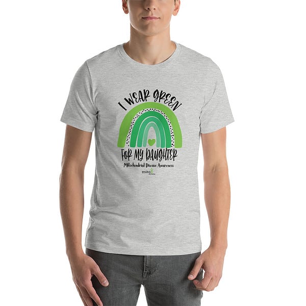 Short-Sleeve Unisex 'I Wear Green for My Daughter' T-Shirt - Image 5