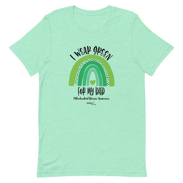 Short-Sleeve Unisex 'I Wear Green for My Dad' T-Shirt - Image 6
