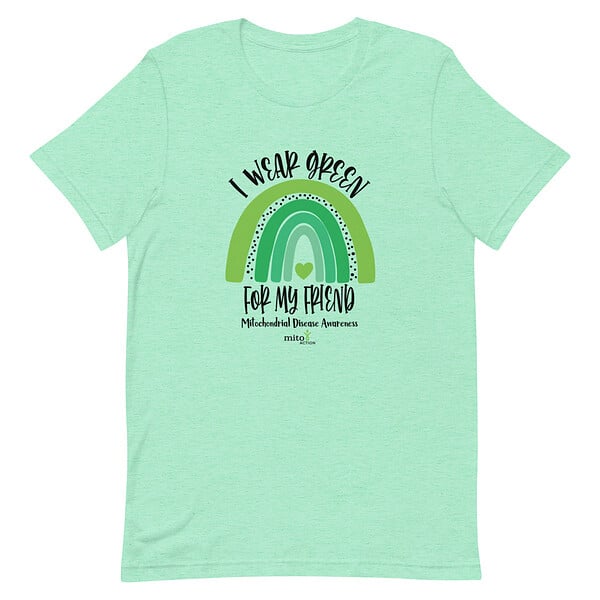 Short-Sleeve Unisex 'I Wear Green for My Friend" T-Shirt - Image 6
