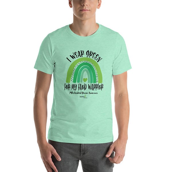 Short-Sleeve Unisex 'I Wear Green for My FAOD Warrior' T-Shirt - Image 6