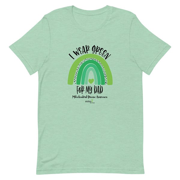 Short-Sleeve Unisex 'I Wear Green for My Dad' T-Shirt - Image 4
