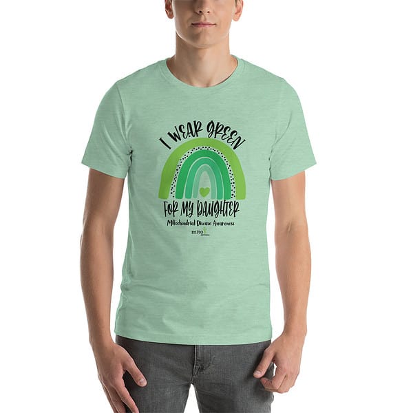 Short-Sleeve Unisex 'I Wear Green for My Daughter' T-Shirt - Image 4
