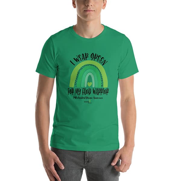 Short-Sleeve Unisex 'I Wear Green for My FAOD Warrior' T-Shirt - Image 2