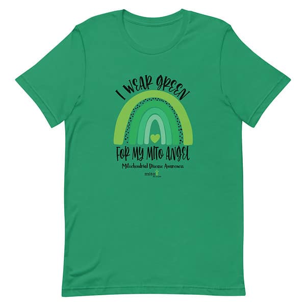Short-Sleeve Unisex 'I Wear Green for My Mito Angel' T-Shirt - Image 2