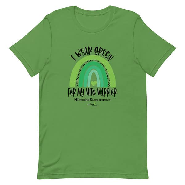 Short-Sleeve Unisex 'I Wear Green for My Mito Warrior' T-Shirt - Image 3