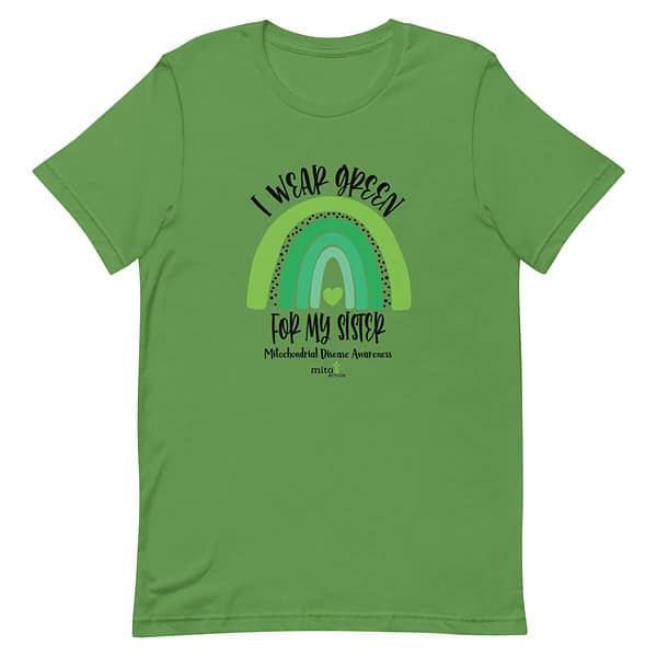 Short-Sleeve Unisex 'I Wear Green for My Sister' T-Shirt - Image 3