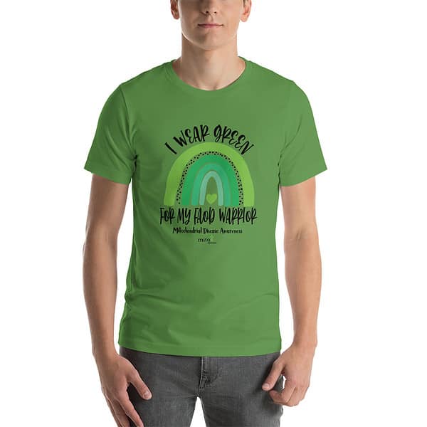 Short-Sleeve Unisex 'I Wear Green for My FAOD Warrior' T-Shirt - Image 3