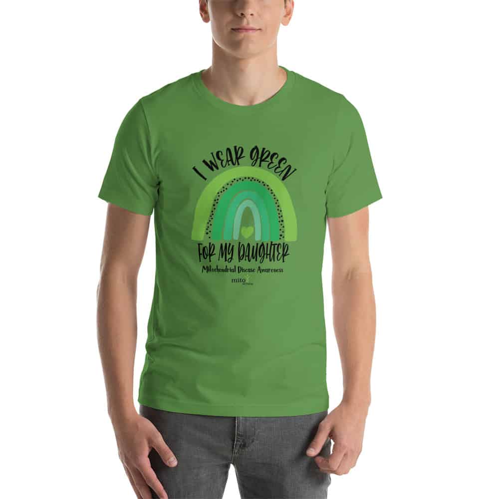 Short-Sleeve Unisex 'I Wear Green for My Daughter' T-Shirt - MitoAction