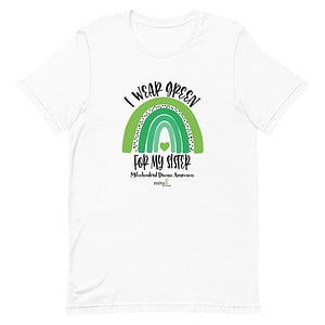 Short-Sleeve Unisex 'I Wear Green for My Sister' T-Shirt