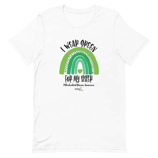 Short-Sleeve Unisex 'I Wear Green for My Sister' T-Shirt