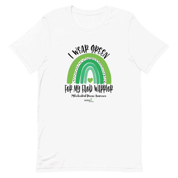 Short-Sleeve Unisex 'I Wear Green for My FAOD Warrior' T-Shirt