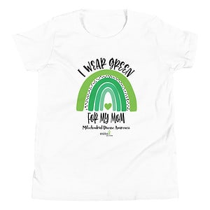 Youth Short Sleeve 'I Wear Green for My Mom' T-Shirt