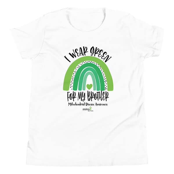 Youth Short Sleeve 'I Wear Green for My Brother' T-Shirt