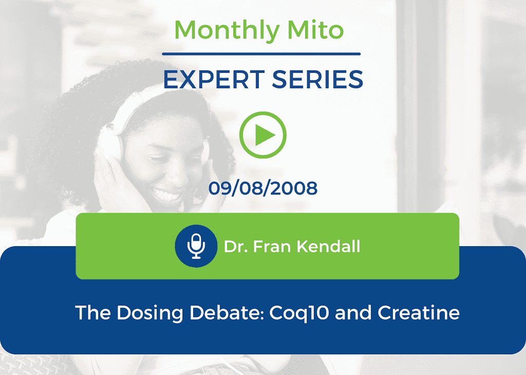 The Dosing Debate: Coq10 and Creatine
