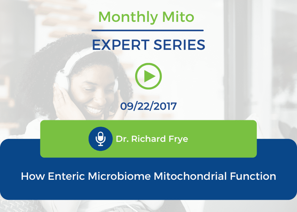 How Enteric Microbiome Mitochondrial Function