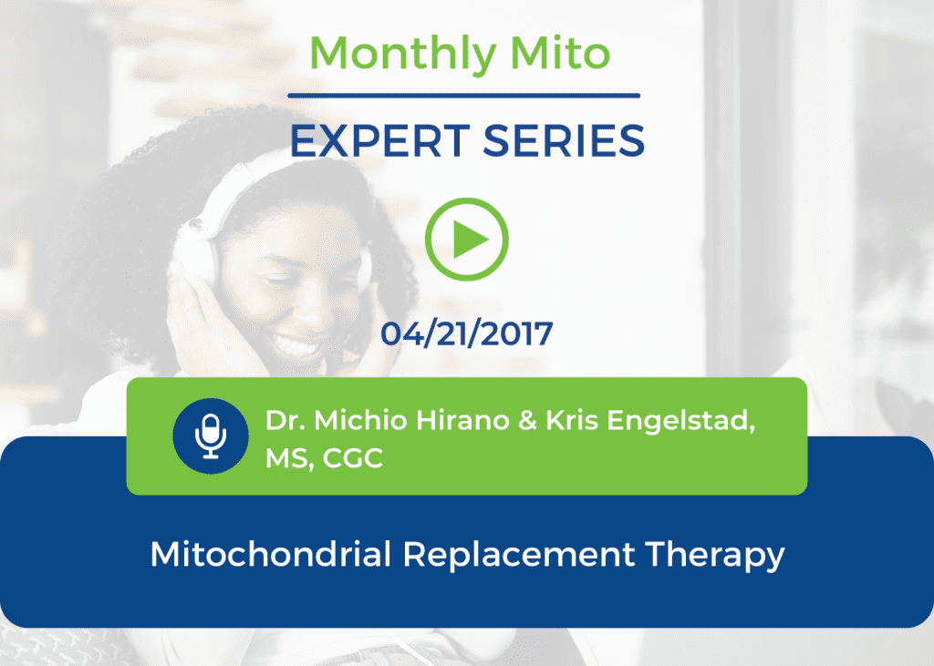 Mitochondrial Replacement Therapy