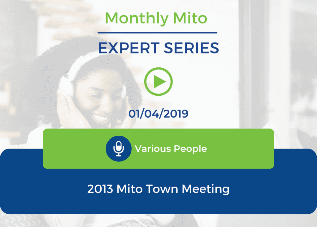 2013 Mito Town Meeting