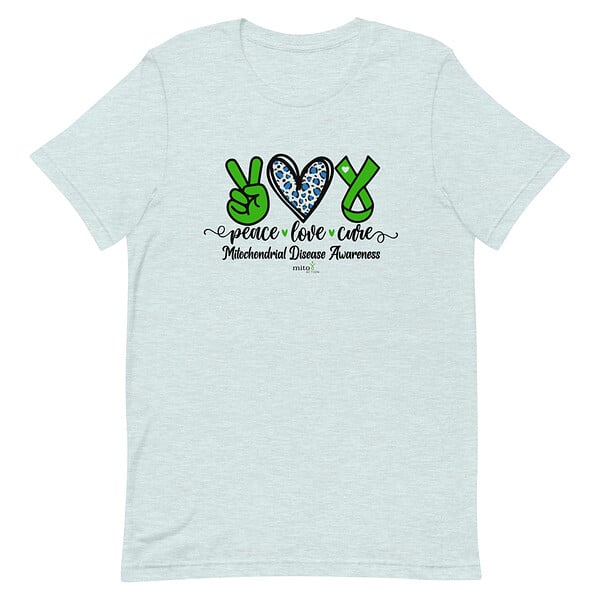 Short-Sleeve Unisex Leopard Peace Love Cure T-Shirt - Image 7