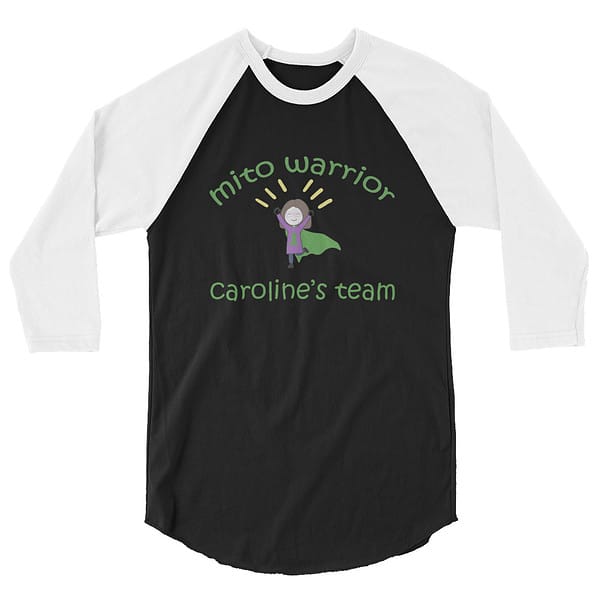 Caroline's Team 2022 3/4 sleeve raglan shirt - Image 2