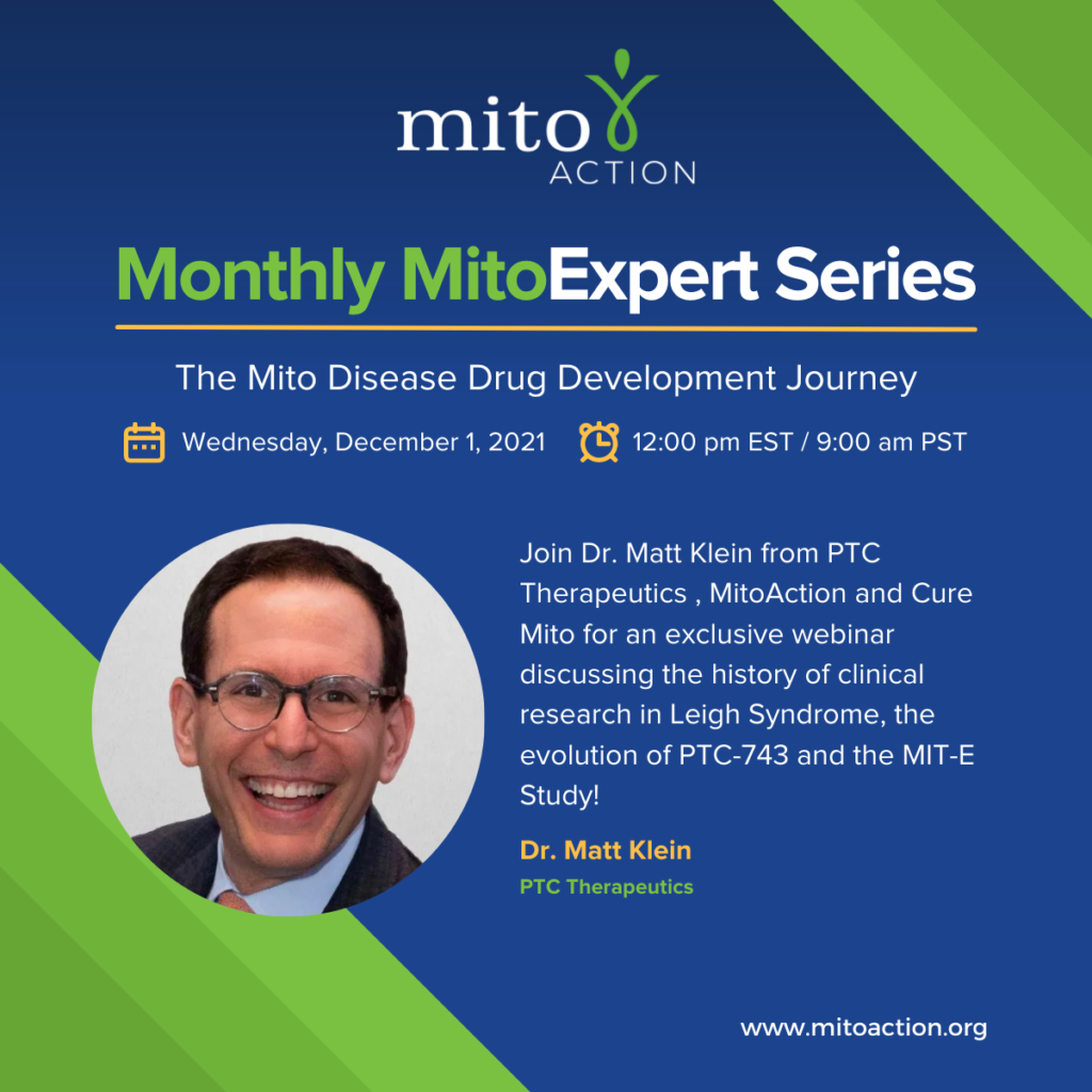 The Mito Disease Drug Development Journey