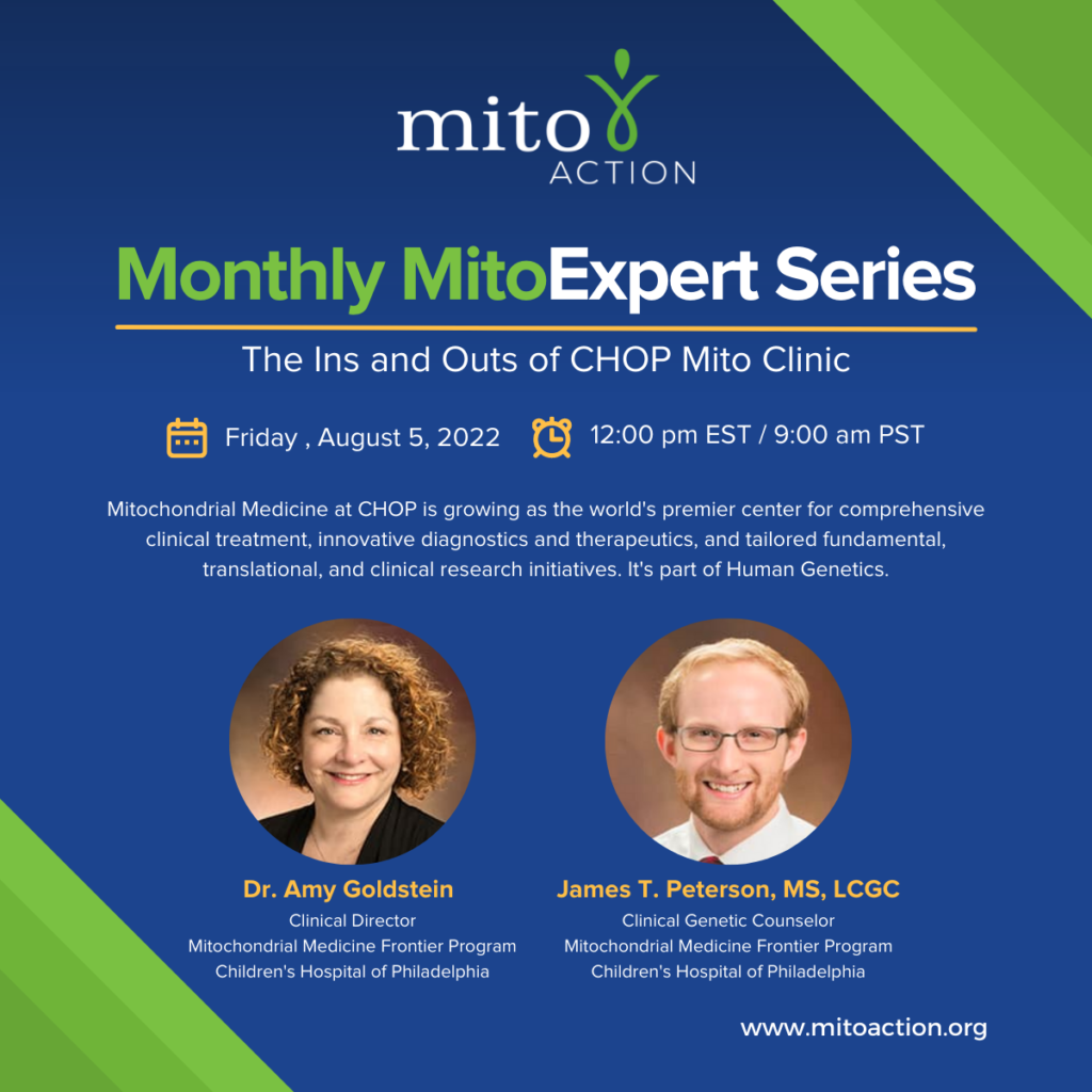 The In’s and Out’s of the CHOP Mito Clinic