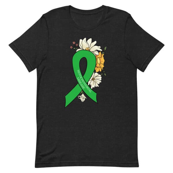 Green Ribbon by Korey Lesko Unisex T-Shirt - Image 2