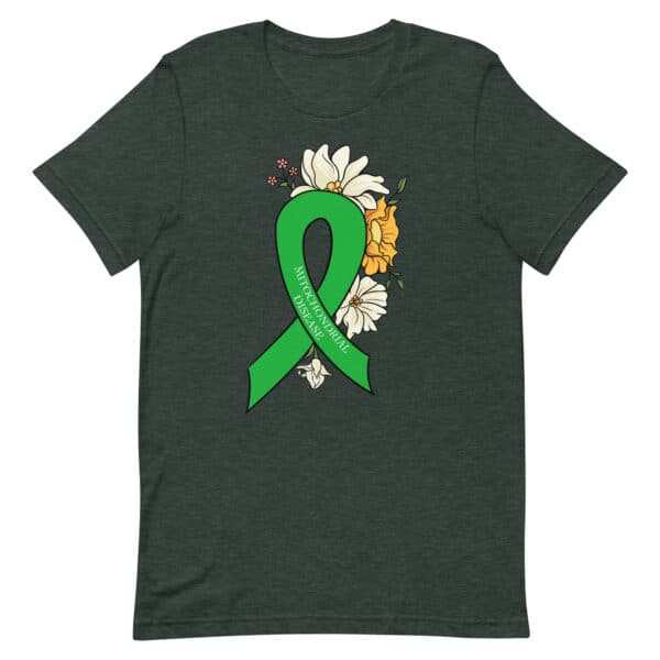 Green Ribbon by Korey Lesko Unisex T-Shirt