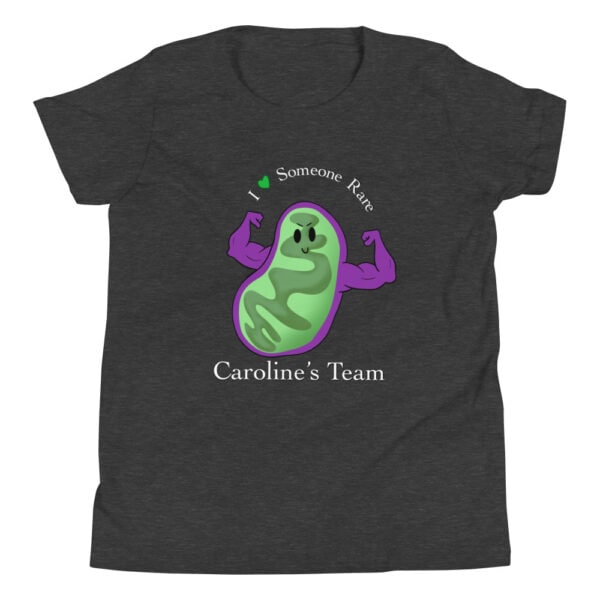 Caroline's Team by Korey Lesko 2023 Youth Short Sleeve T-Shirt - Image 2
