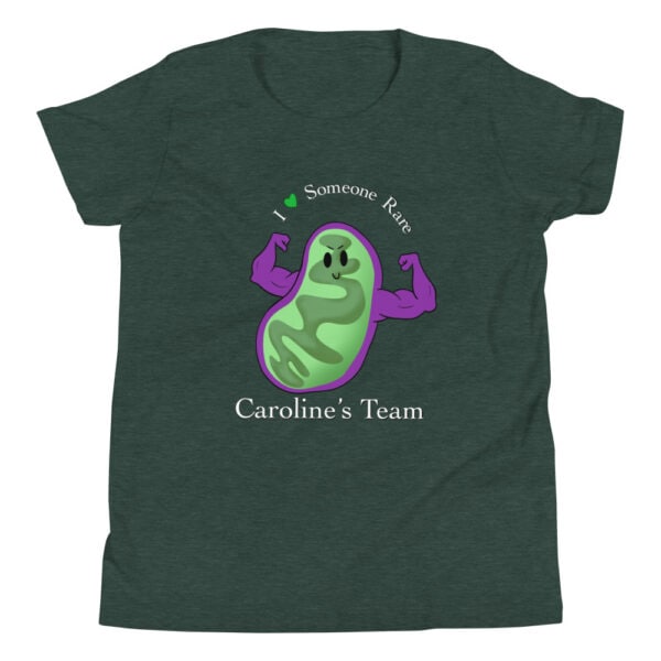 Caroline's Team by Korey Lesko 2023 Youth Short Sleeve T-Shirt - Image 3