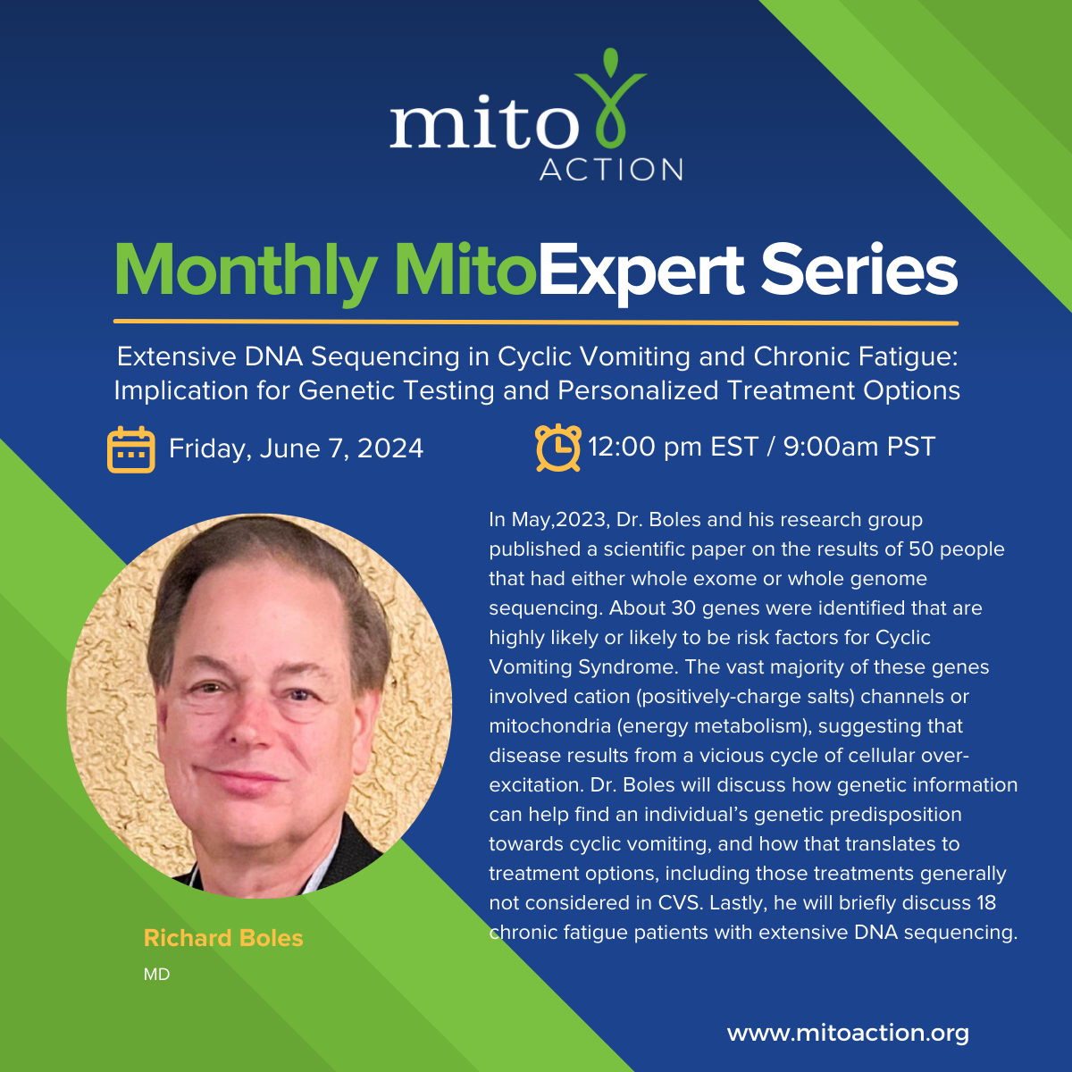 Dr. Boles june 2024 expert series