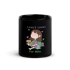 Liney's Lovies Black Glossy Mug - Image 3