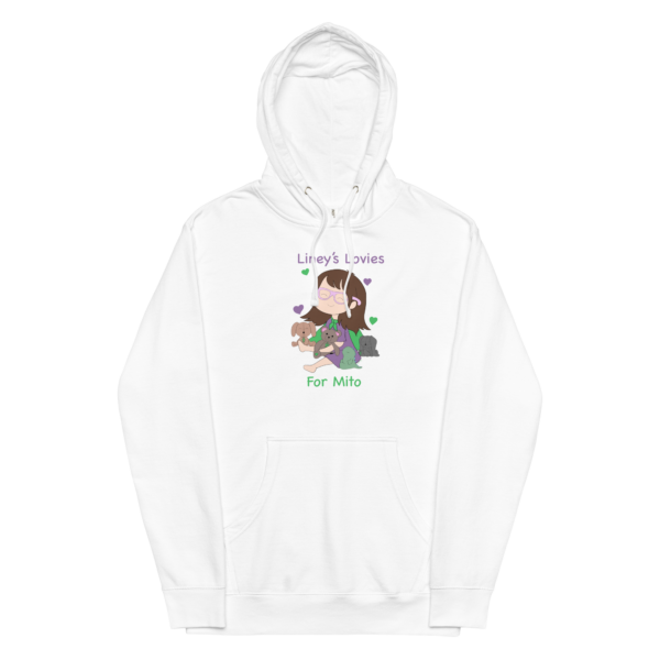 Liney's Lovies Unisex midweight hoodie - Image 2